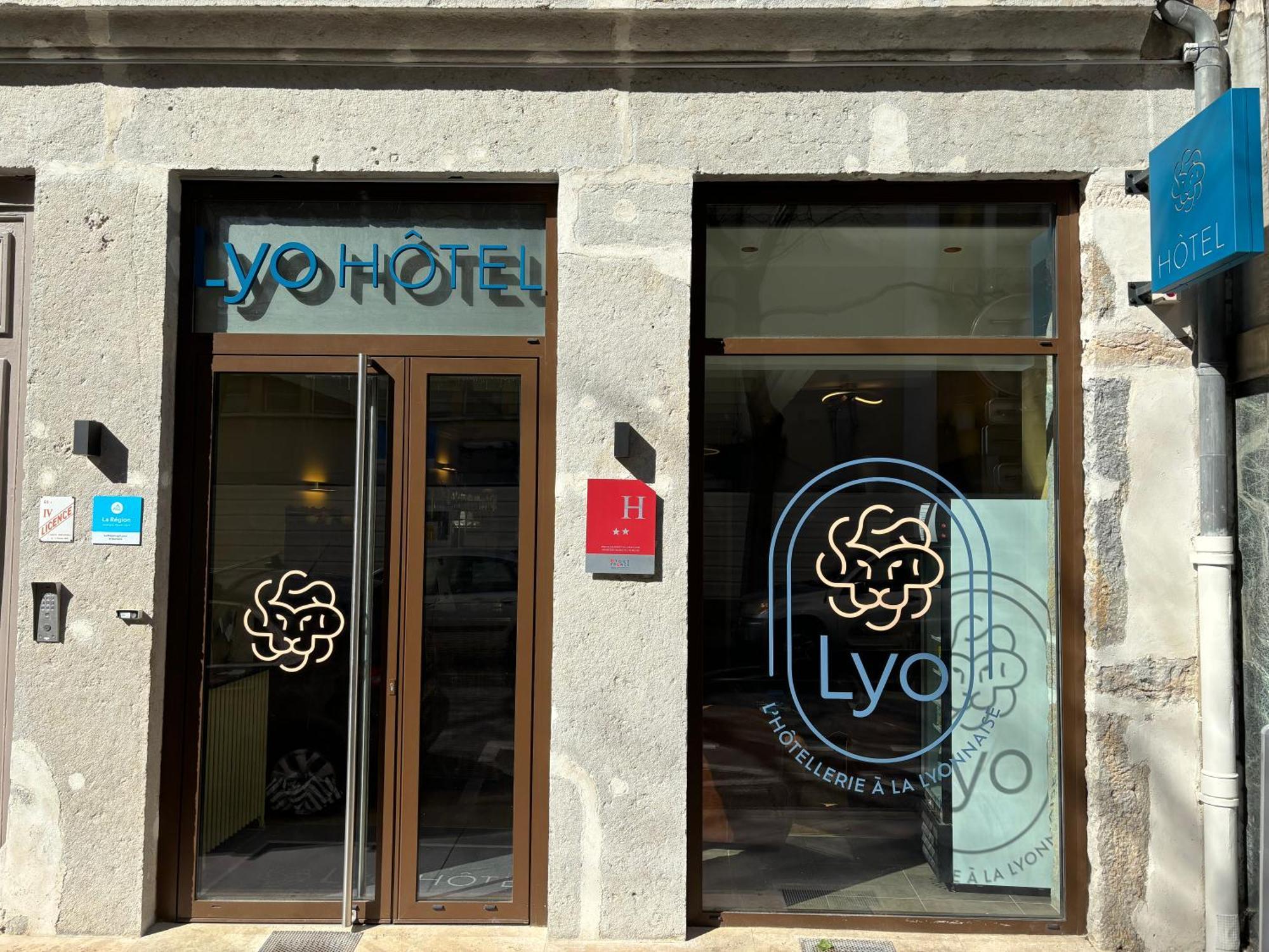 Lyo Hotel - Centre Lyon Perrache Kültér fotó